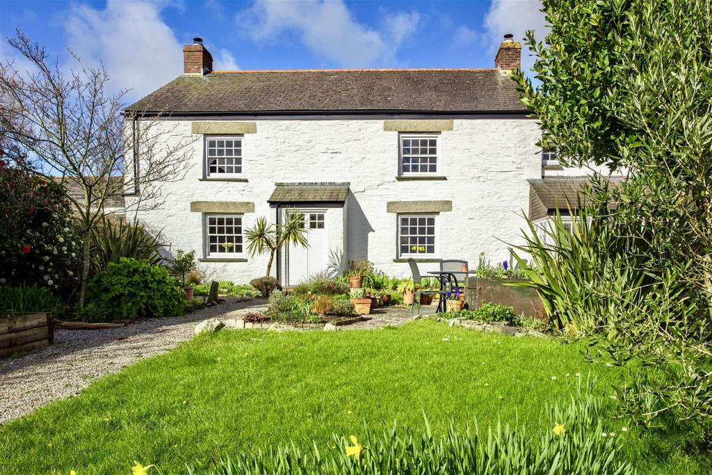 St Kew, Nr Wadebridge 4 bed link detached house for sale £800,000