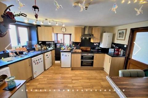 4 bedroom end of terrace house for sale, Queens Square, Llangadog, Carmarthenshire.