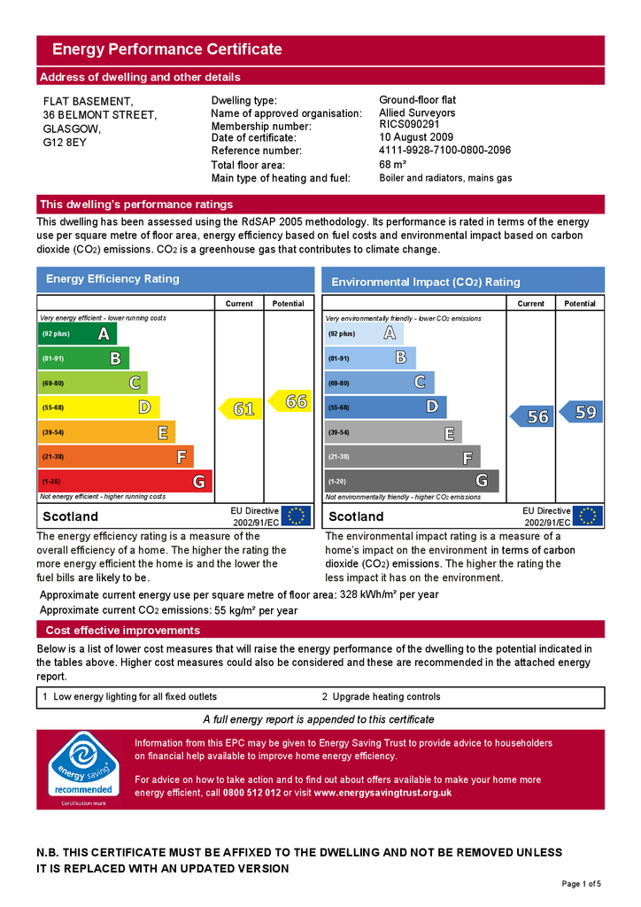 EPC Certificate
