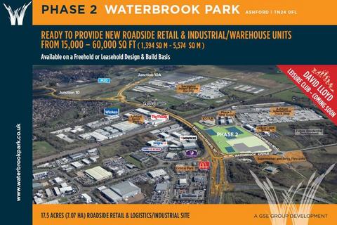 Industrial unit to rent, Phase 2 Waterbrook Park, Arrowhead Road, Ashford, Kent, TN24 0FL