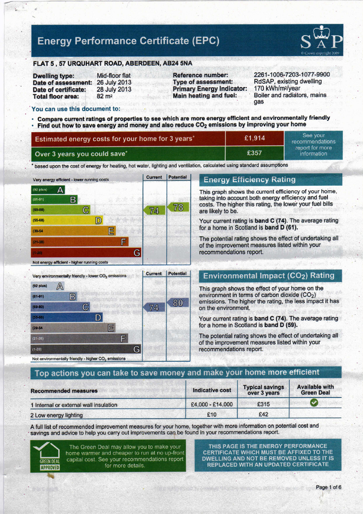 EPC Certificate