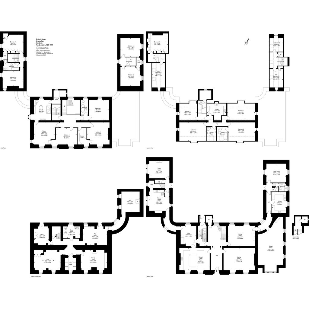 Straloch House Estate, Newmachar, Aberdeenshire, AB21 15 bed house for ...