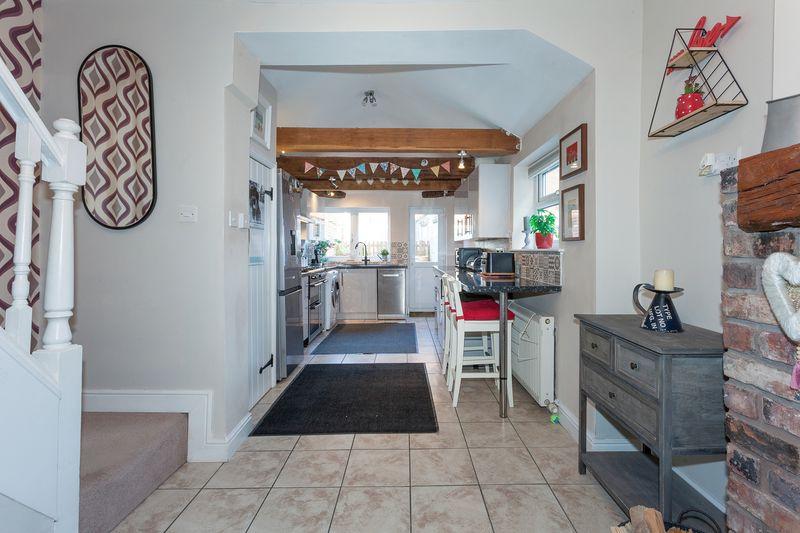 Open plan kitchen