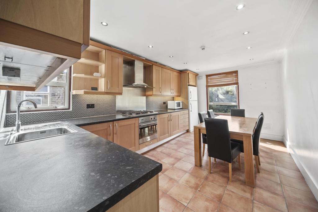 Modern eat in kitchen