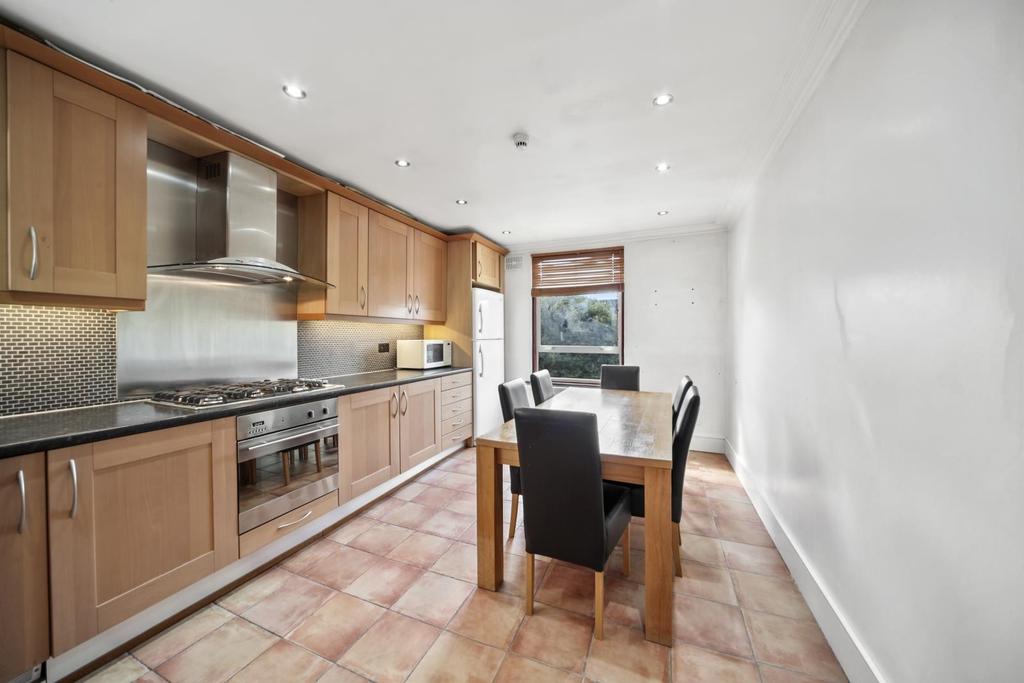 Modern eat in kitchen