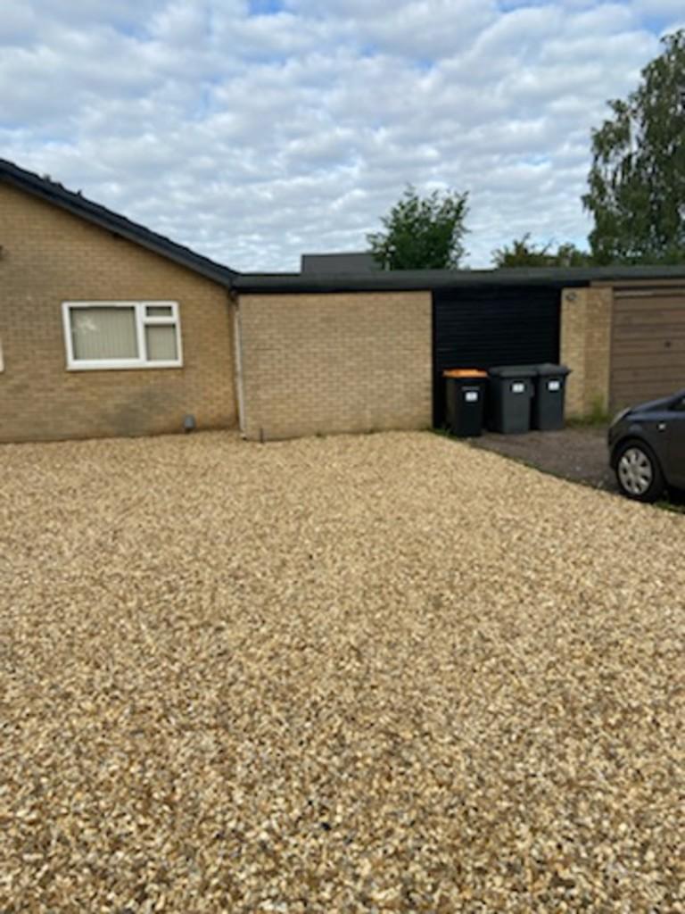 Garage and driveway