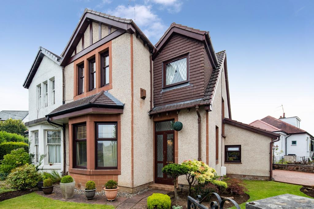 Victoria Crescent, Clarkston, G76 8BP 3 bed semidetached villa £299,000