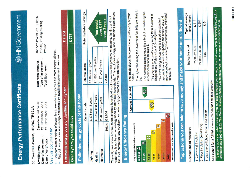 EPC Certificate