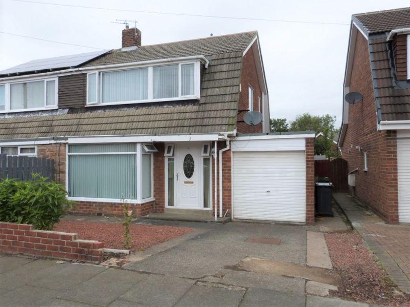 Ashington Drive, Choppington Three Bedroom Semi Detached House 3 bed