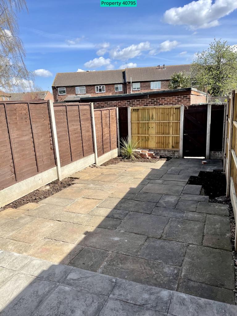 Rear garden