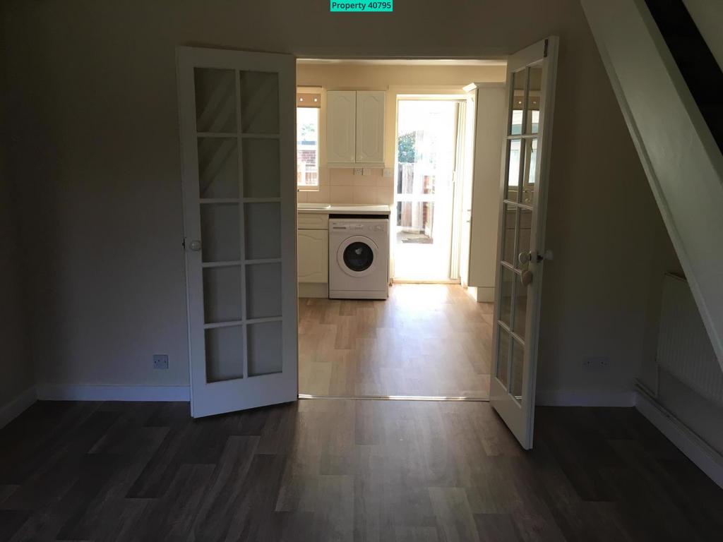Lounge through kitchen/ diner