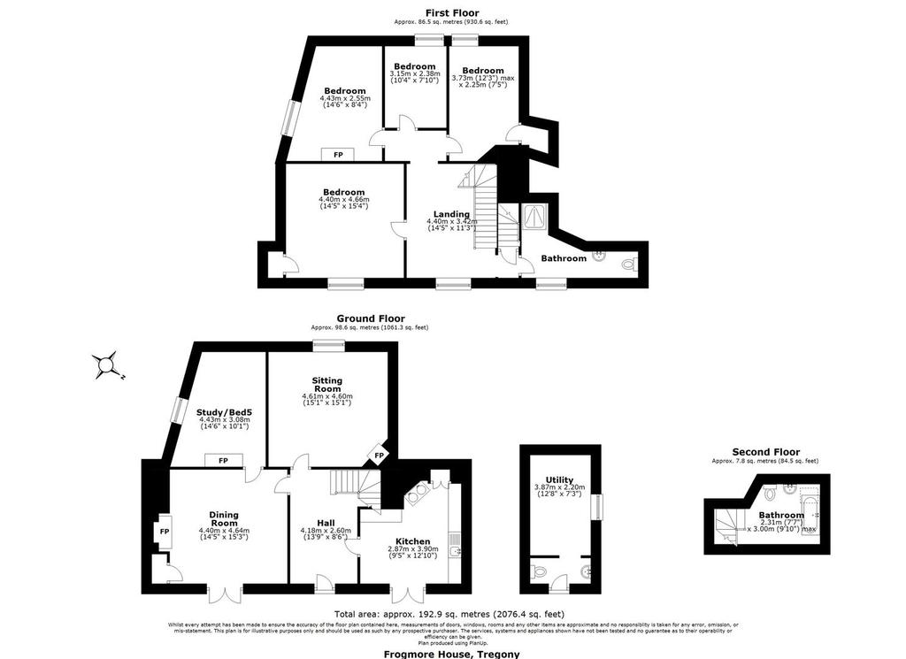 Frogmore Cottage Floor Plan
