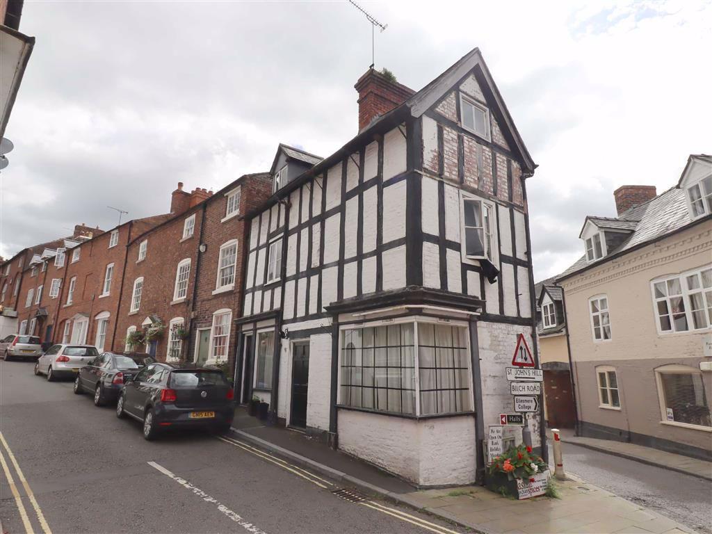 St Johns Hill, Ellesmere, SY12 4 bed townhouse £70,000