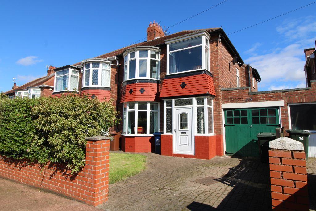 Westwood Gardens, Kenton, Newcastle Upon Tyne 3 bed semidetached house
