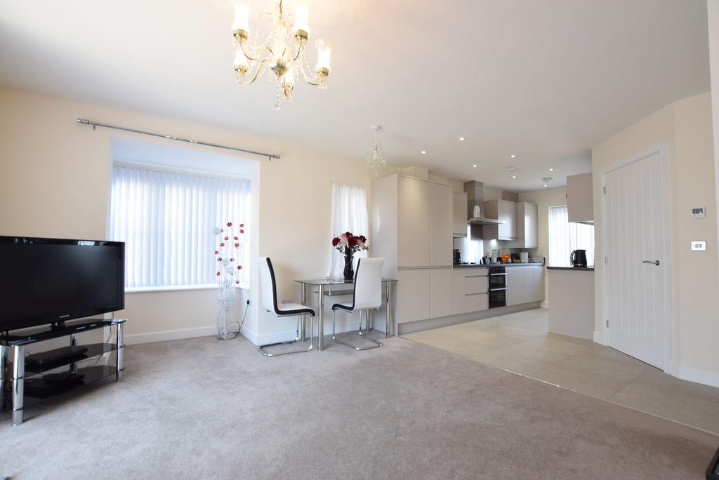 Open plan living room