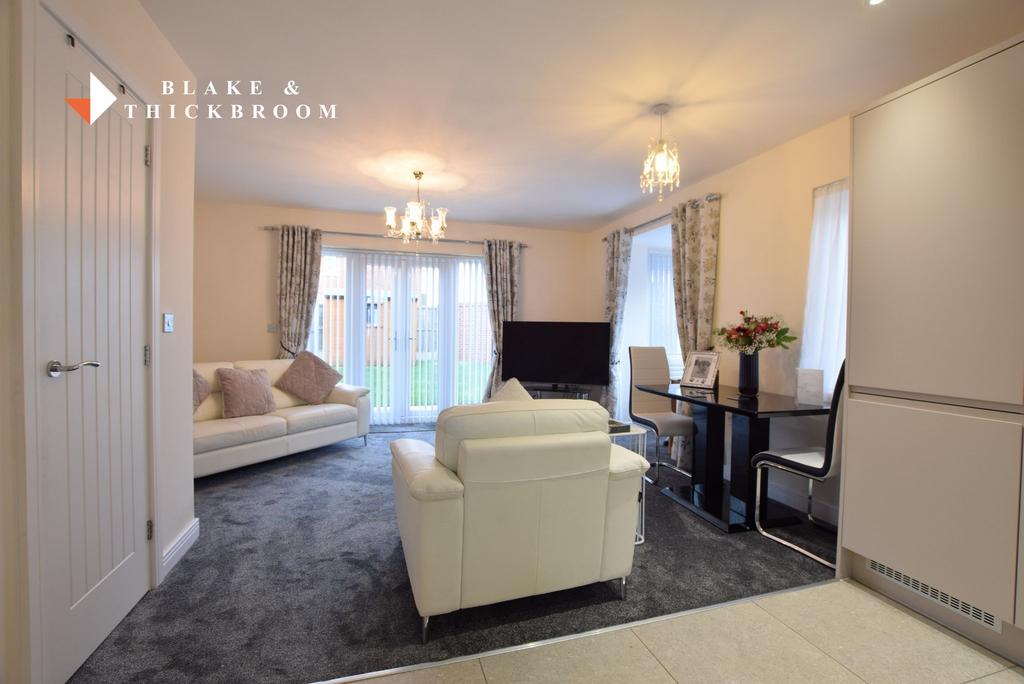 Open plan living room