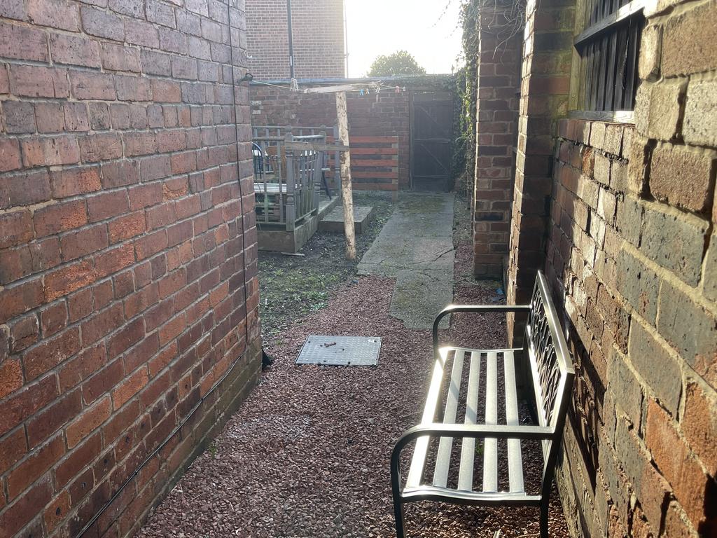 Rear garden