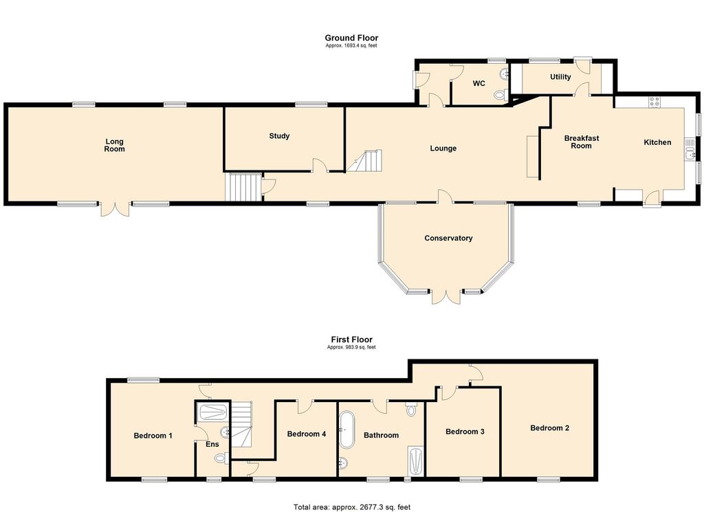 Cross Farm, Cross Common Road, Dinas Powys CF64 4TP 4 bed detached