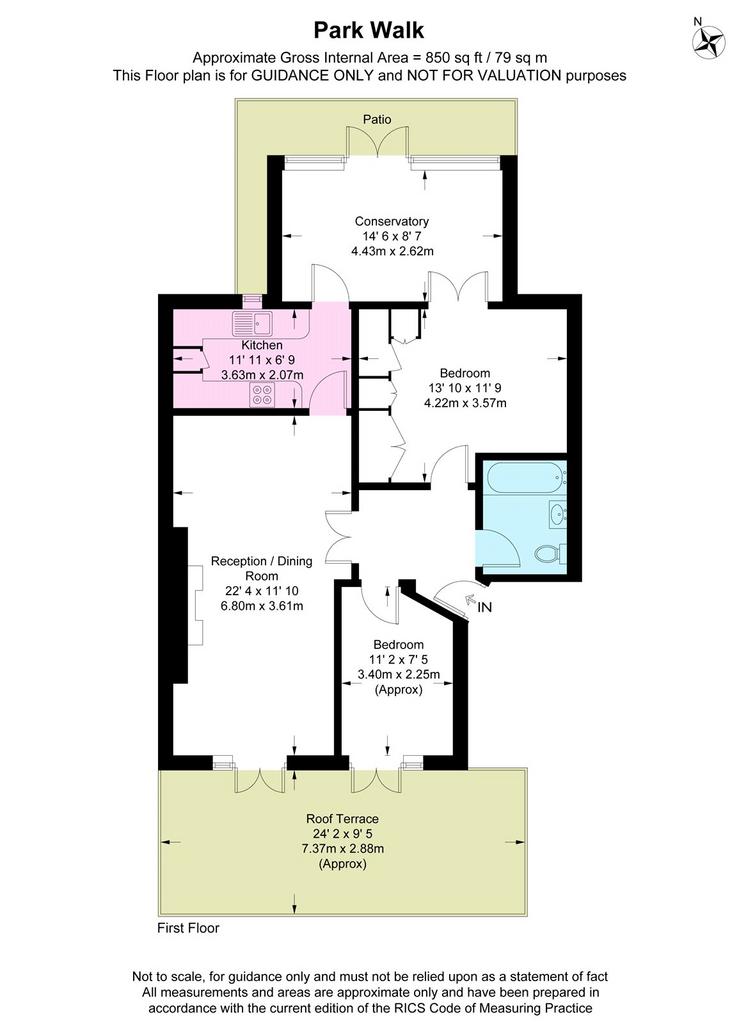 Proposed 2 Bed Plan