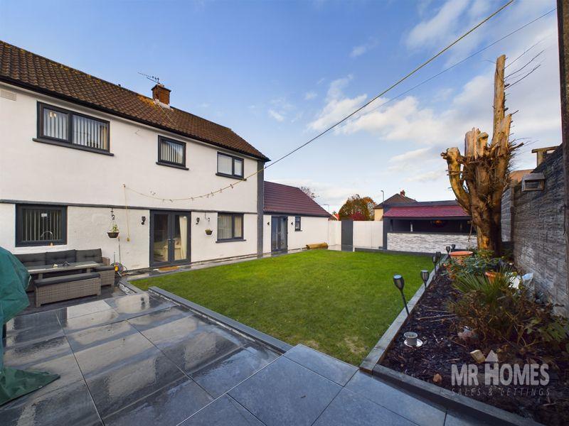 Heol Trelai Caerau Cardiff CF5 5LE 4 bed end of terrace house for sale £339,950