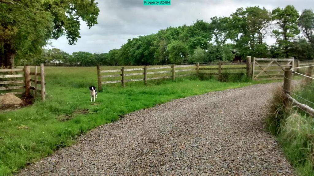 Access track which is separate to owners'