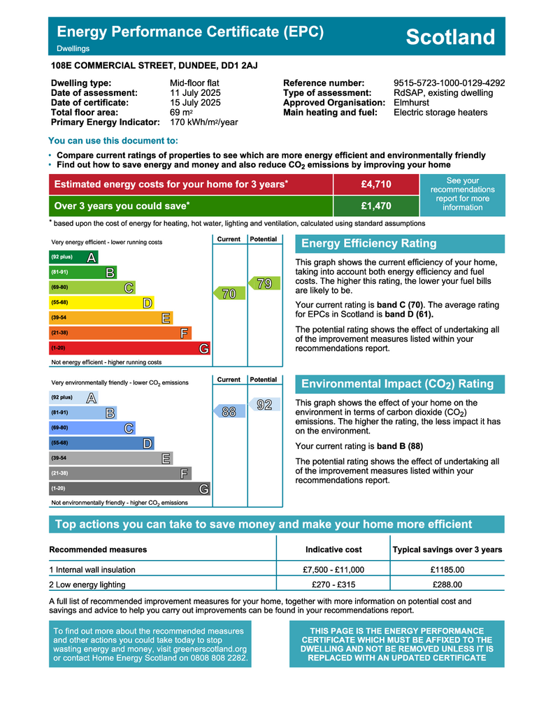 EPC Certificate