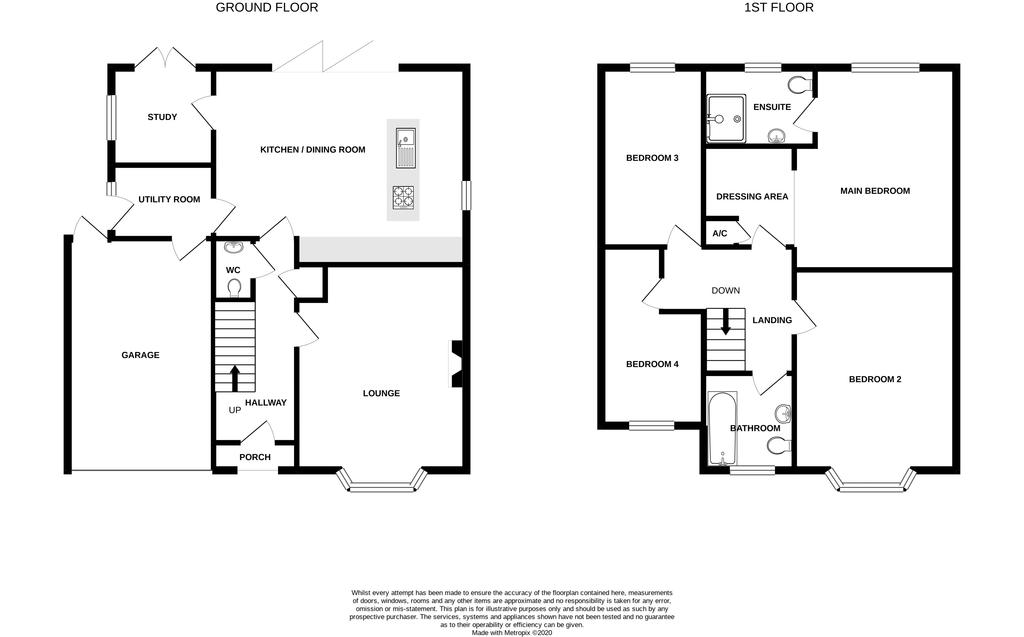 Paradise Road, Writtle, Chelmsford 4 bed link detached house for sale