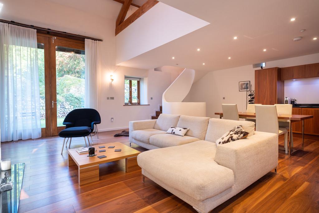 Open Plan Living Room and Kitchen