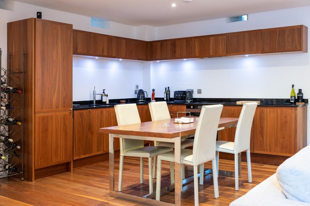 Open Plan Living Room and Kitchen