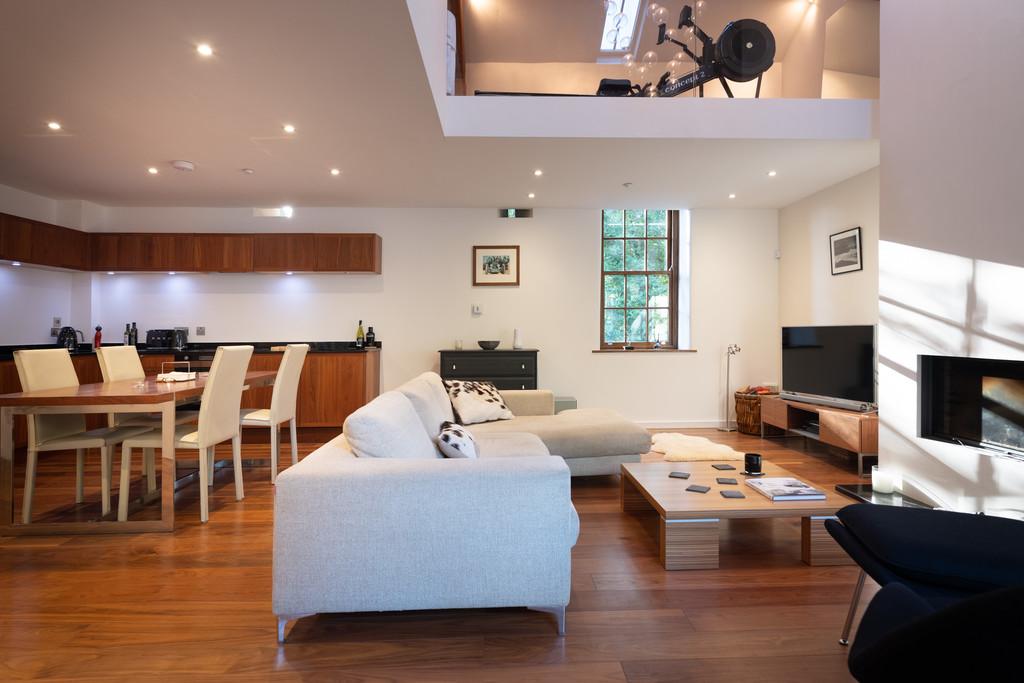 Open Plan Living Room and Kitchen