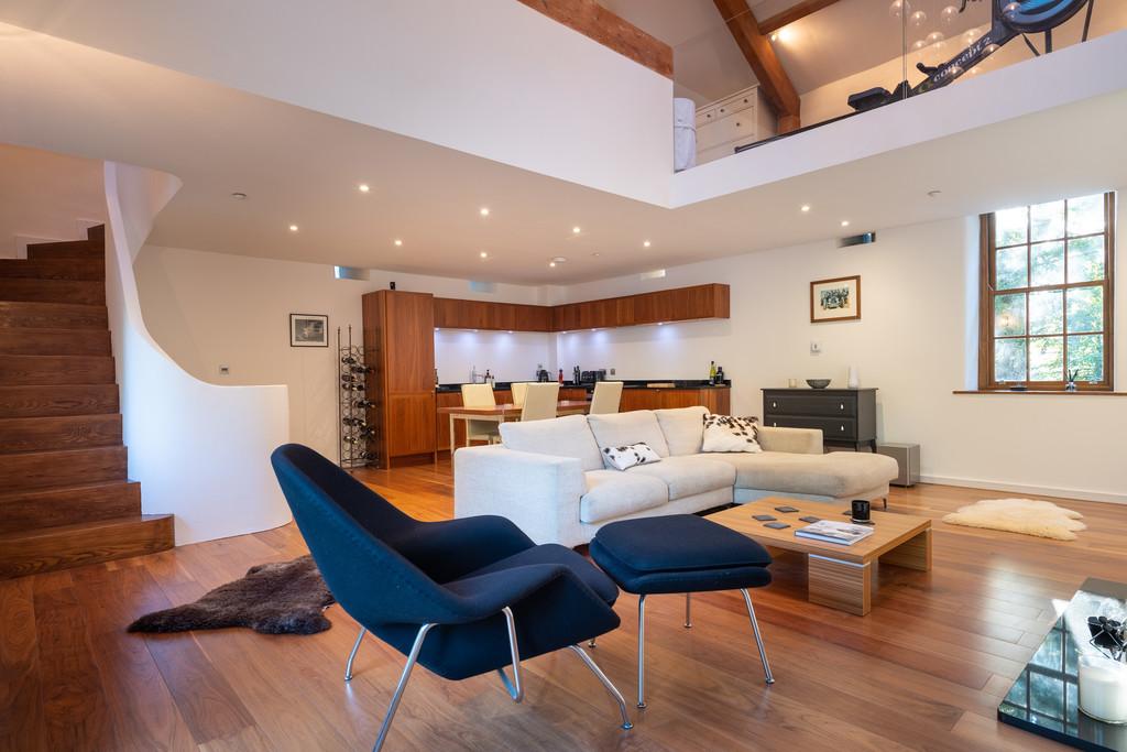 Open Plan Living Room and Kitchen