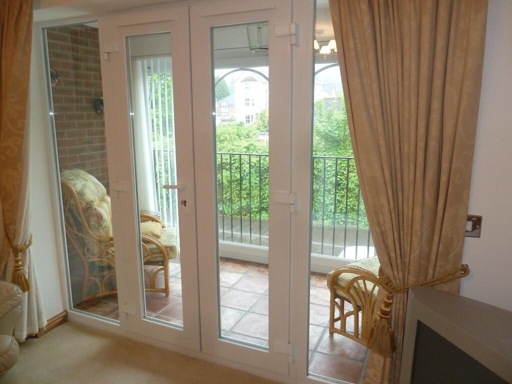 Doors to balcony