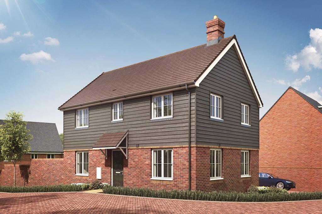 Artist&#39;s impression of a typical Chilworth home