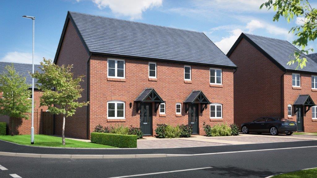 Plot 29, Phase 3, Hopton Park... 2 bed semidetached house £189,950