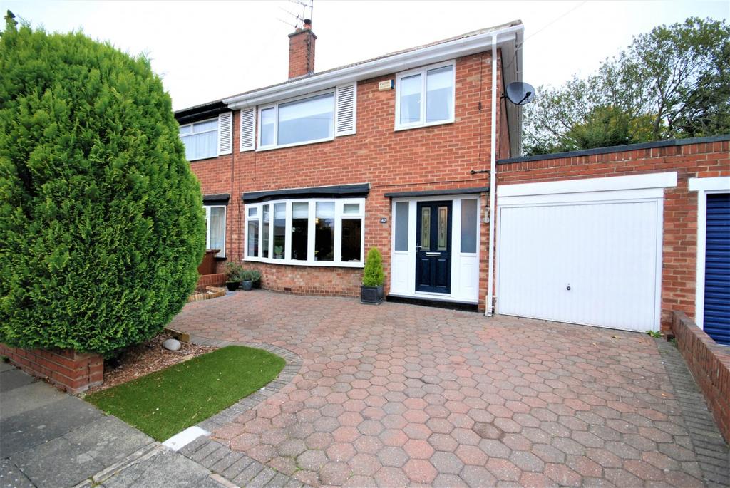 Warkworth Crescent, Regent Farm, Gosforth 3 bed semidetached house £