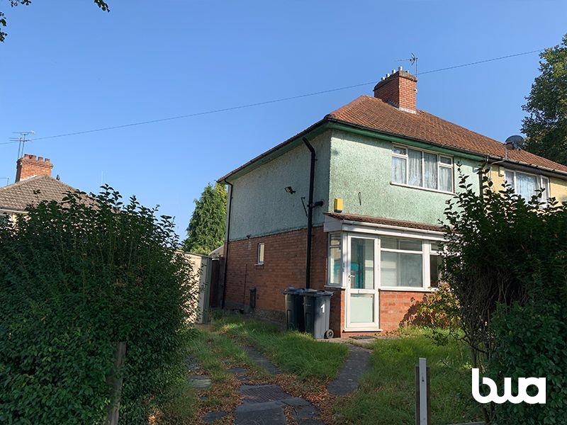 Glastonbury Road, Birmingham, B14 4EA 3 bed semidetached house £89,000
