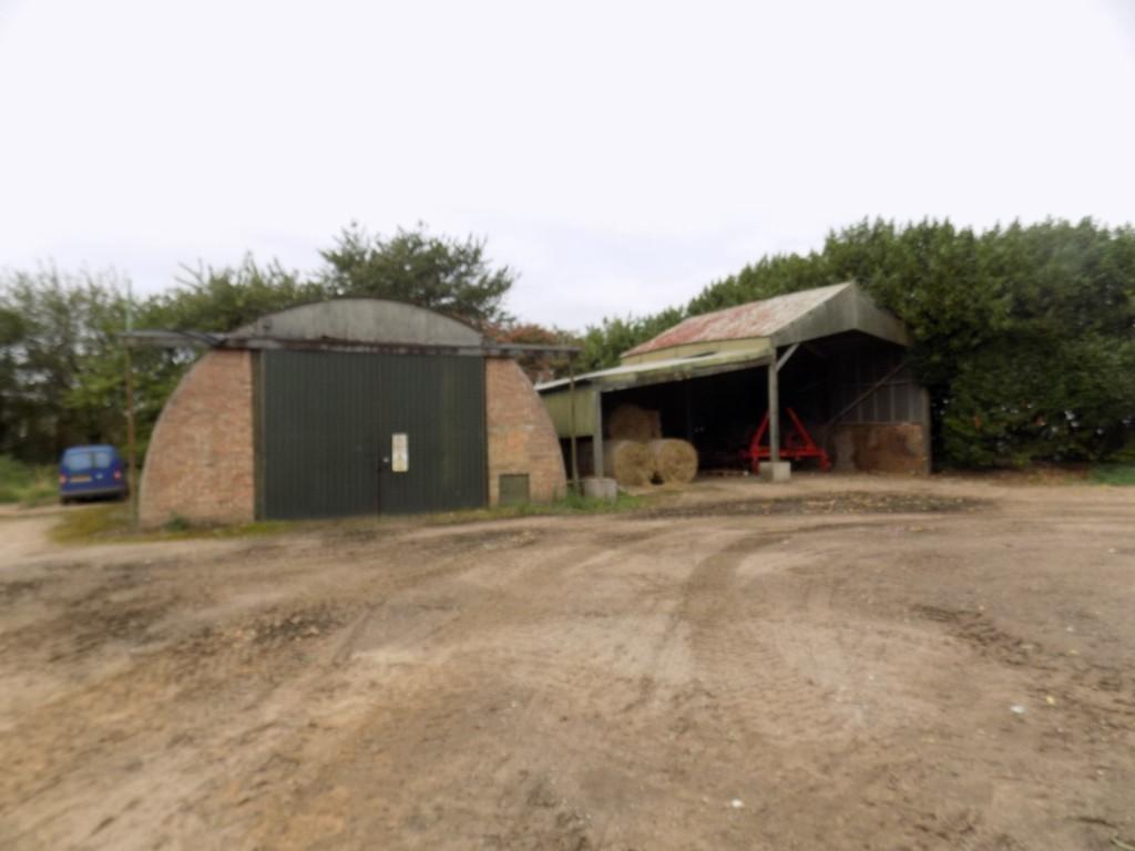 Store and hay barn