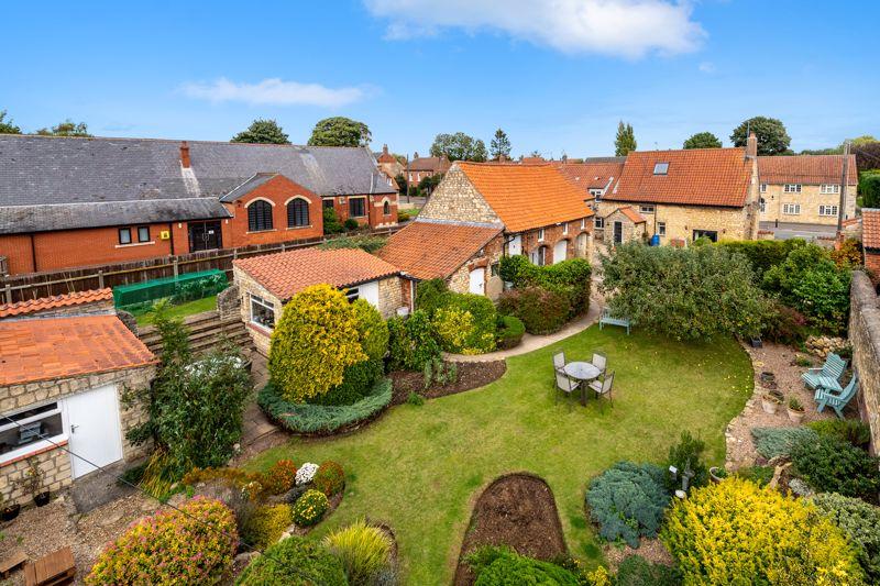 Overhead rear garden