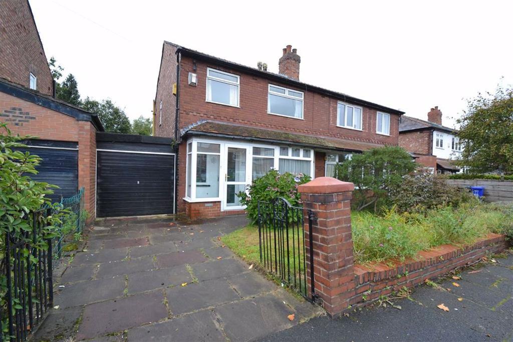 Egerton Road South, Chorlton 3 bed semidetached house £300,000