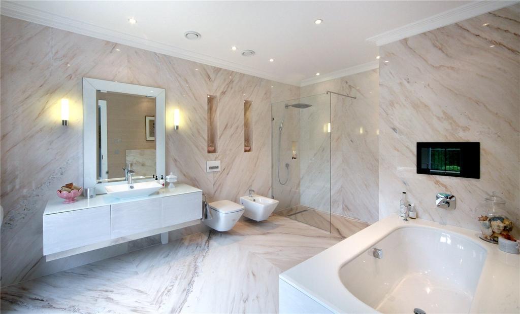 Bookmatched Marble