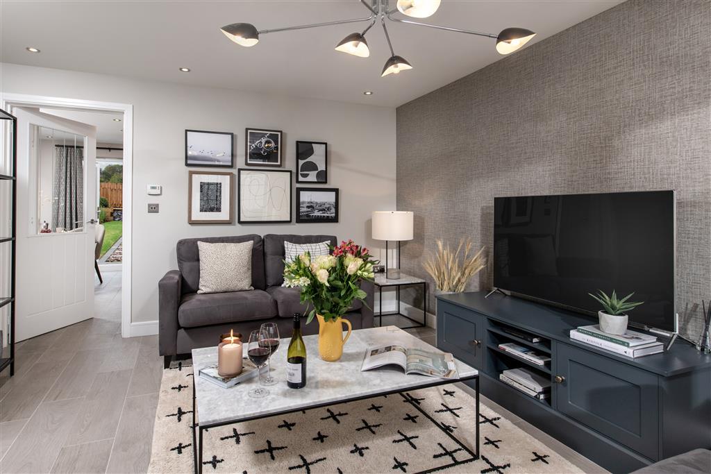 Actual image of the Gosford Show Home at East Hollinsfield