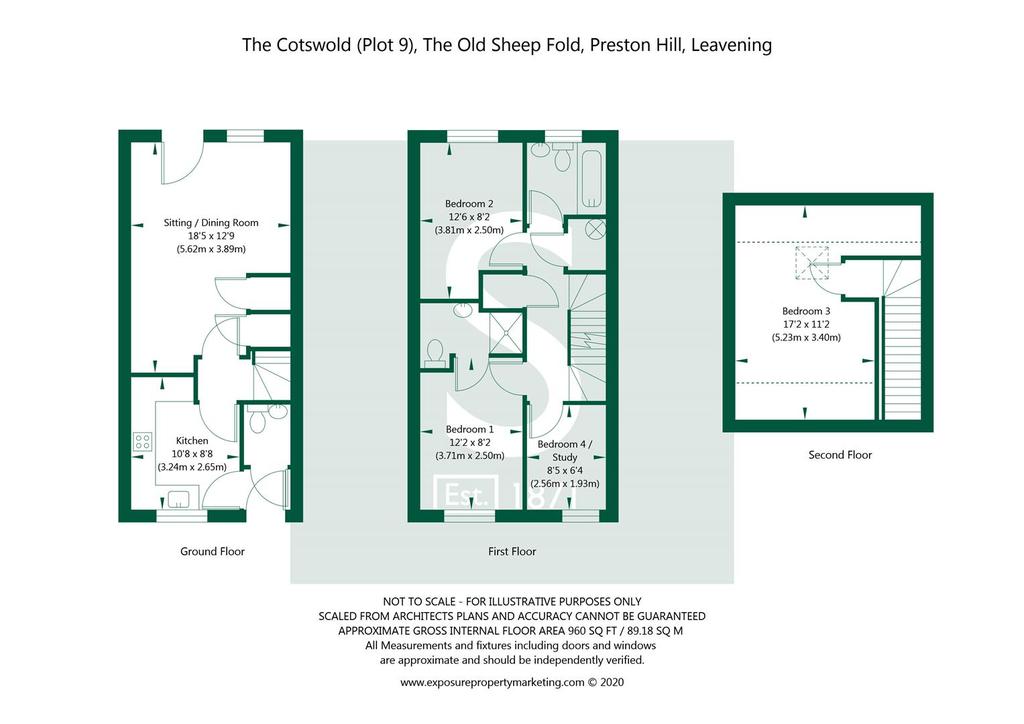 Preston Hill, Leavening, Malton 4 bed terraced house for sale £200,000