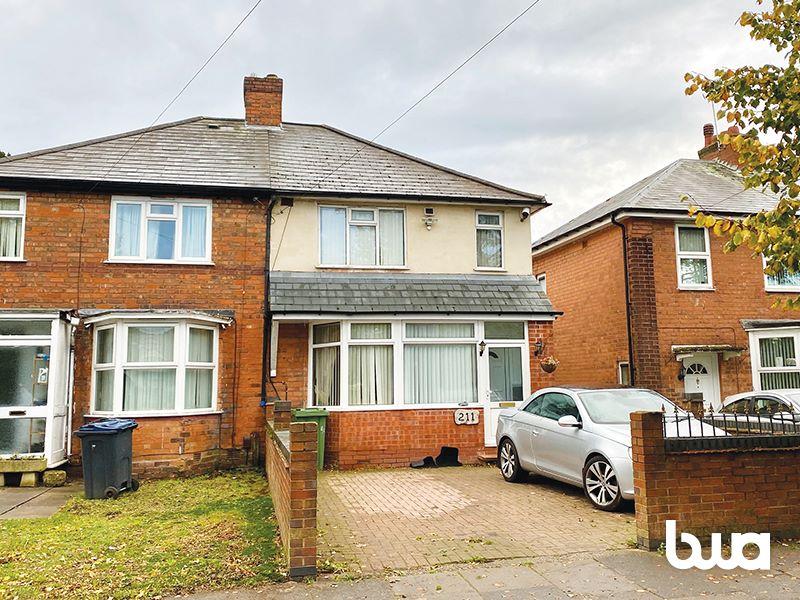 Shirley Road, Acocks Green, Birmingham, B27 7NR 3 bed semidetached