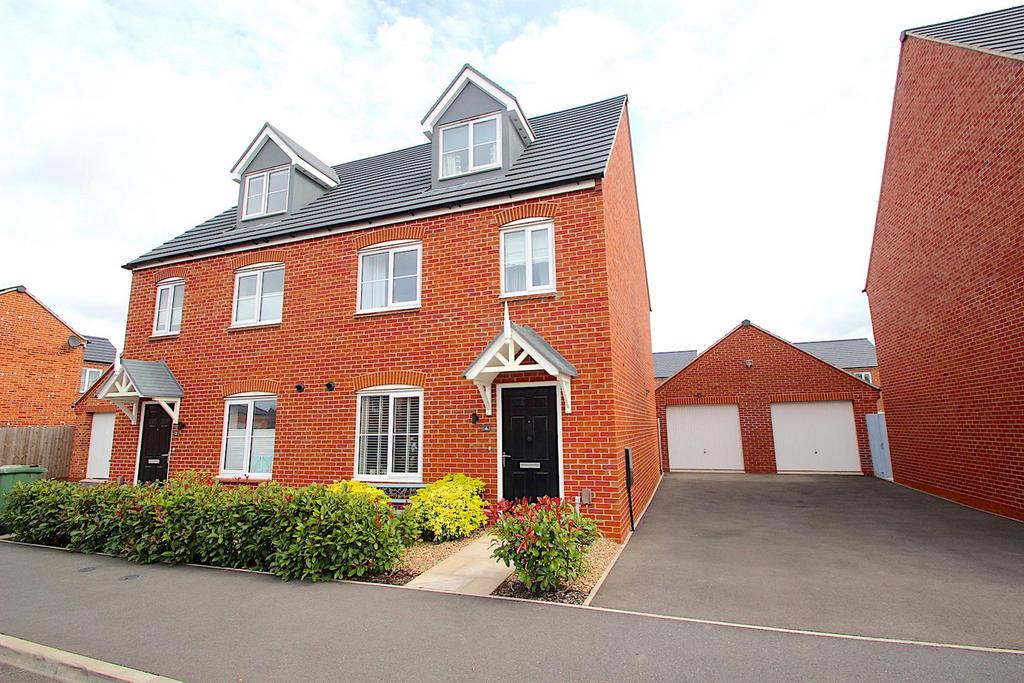 Somerville Close, Syston 3 bed semidetached house £270,000