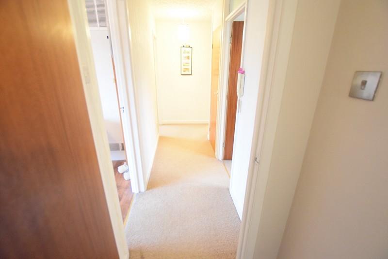 L-shaped hallway