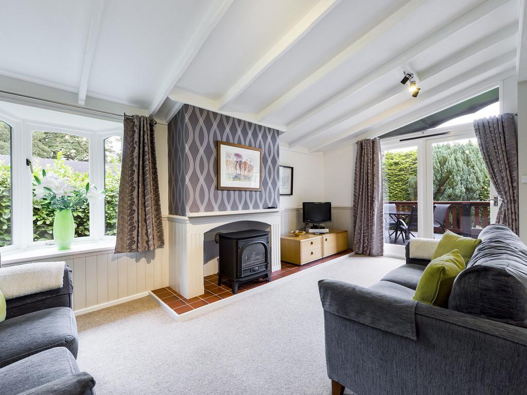 Open plan living area