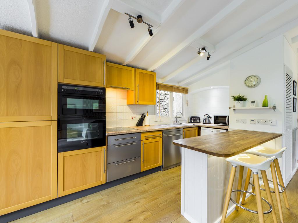 Open plan kitchen area