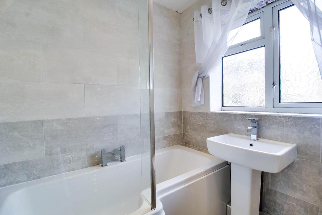 Modern house bathroom
