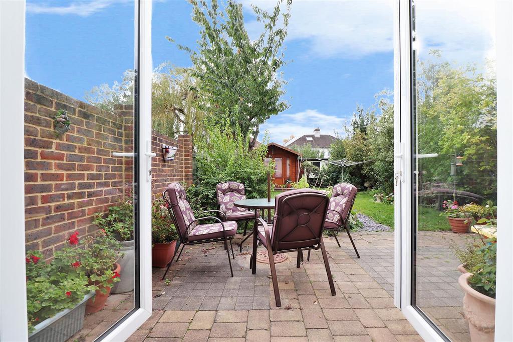 Rear Garden View From Conservatory