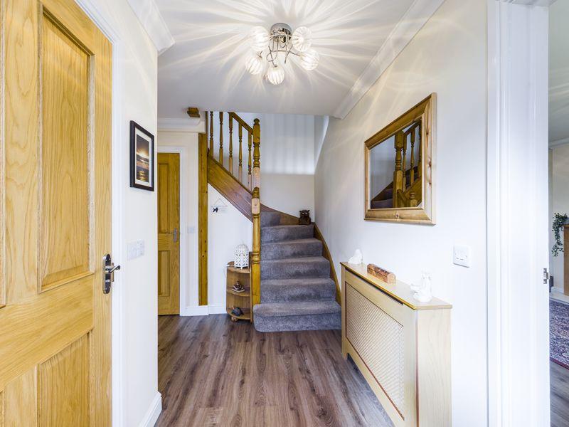 Downstairs hallway